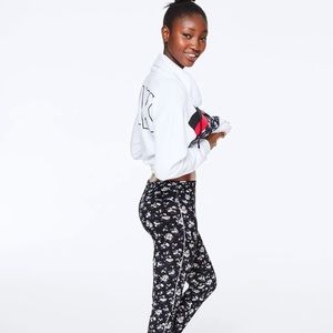 Victoria secret pink floral leggings